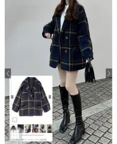 ショートコート チェスターコート