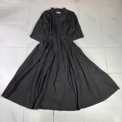 未使用級 MEYAME COTTON DRESS コットン　スキッパーワンピースのサムネイル