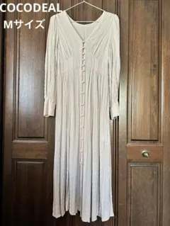 COCODEALココディール ワンピース インナー付 Mサイズ アイレット刺繍
