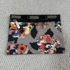 LeSportsac フラワープリント ポーチ