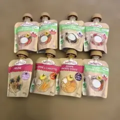 新品babybio有機ベビーフード スムージー オーガニック離乳食　8個