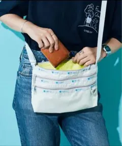 極美品 LeSportsac Franklin Climbing 別注サコッシュ