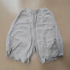 LUEUF ルフ リネン混 ベージュ バルーンパンツ ボールパンツ 裏地付き