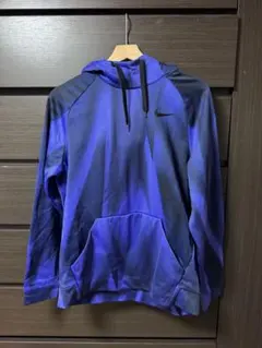 Nike 紫 グラデーション フード付きパーカー