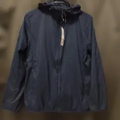 ●UNIQLO●長袖●ポケッタブルパーカー●レディース●薄手●ネイビー●