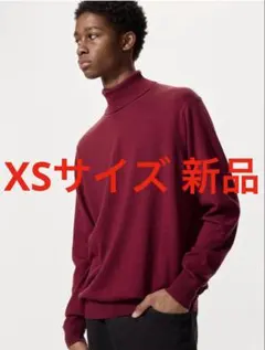 ユニクロ　メリノタートルネックセーター　XSサイズ 新品　タグ付き⑥