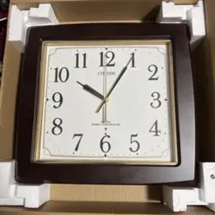 新品未使用【CITIZEN】掛け時計　8MY455-006