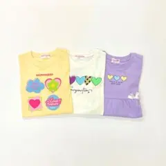 子供服 女の子 120cm 長袖 Tシャツ まとめ売り 新品 YFN11-2