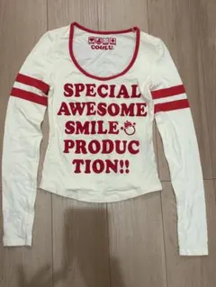 CO&LU ココルル ロンT 長袖Tシャツ プリント 平成ギャル Y2K