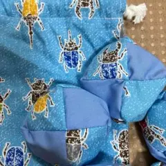 カブトムシ柄体操服袋とボールセット