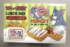 新品【トムとジェリー】ランチボックス　スプーンフォーク付き　お弁当箱