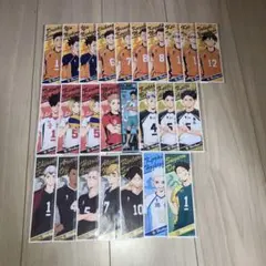ハイキュー!! ロングステッカー まとめ売り 25枚