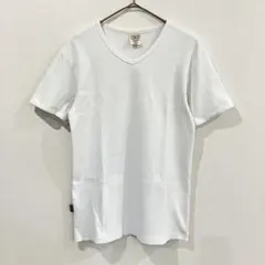 AVIREX U.S.A サーマルカットソー　リブTシャツ　白　archive