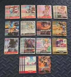 원피스 カード 赤黒サボデッキ 本格構築
