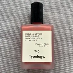 Typology. リップオイル T40 Rose Poudré - メルカリ