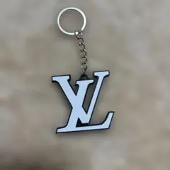 Vlロゴ キーホルダー ブラック ホワイト