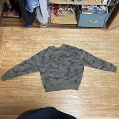 カモフラージュ クルーネック スウェット