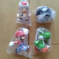 スーパーマリオ キーホルダー 4種セット