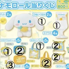 シナモロール シナモン 当たりくじ