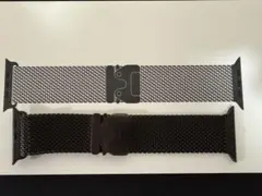 49mmケース用ブラックチタニウムミラネーゼループ - S