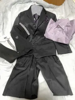 カンサイヤマモト　他６点セット　ポケットチーフ付き　スーツ　120