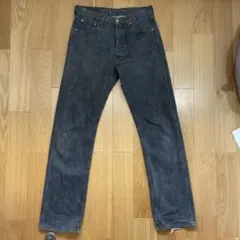 Levi's リーバイス ブラックデニム ボタンフライ　501のサムネイル