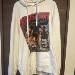 Travis Scott ホワイトパーカー