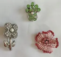 レディース　ブローチ　3点セット