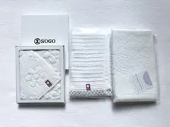 【 新品未開封 】 今治タオル 3枚セット ウォッシュタオル ミニタオルハンカチ