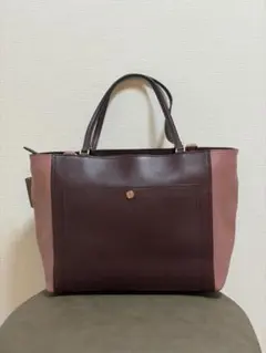 COLE HAAN トートバッグ バイカラー