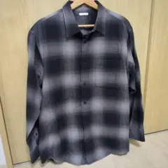 GU フランネルシャツ