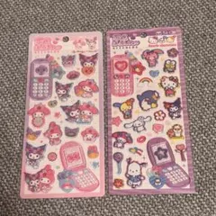 平成はっぴーフォン　シール　２枚セット