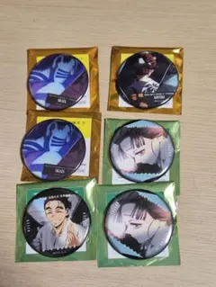 鬼滅の刃 ものがたる眼差し ものがたる背中 缶バッジ 猗窩座 恋雪 慶蔵