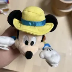 ミッキーマウス ぬいぐるみ 帽子付き
