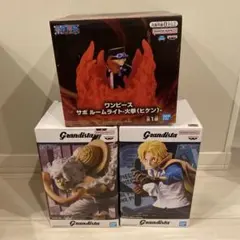 ワンピース Grandista ルフィギア5 サボ ルームライト 火拳