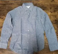 BACK NUMBER WASHI DENIM 長袖シャツ グレー Mのサムネイル