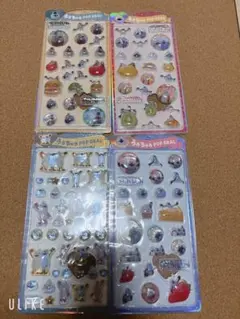 ぴ*ぴ様 パペットスンスン うるちゅる ポップシール　4枚