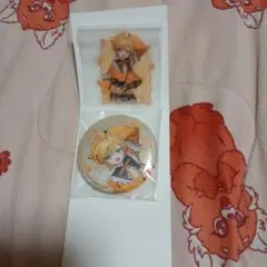 【最終値下げ‼️】鏡音レン 缶バッジ、ステッカー 2点セット
