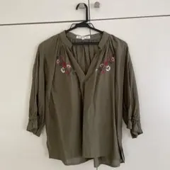 刺繍 トップス