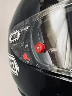 【高耐久・高発色】SHOEI X15・Z8 ティアオフボタン【ブライトレッド】