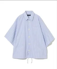 UNDERCOVER 22ss ストライプ柄半袖シャツのサムネイル