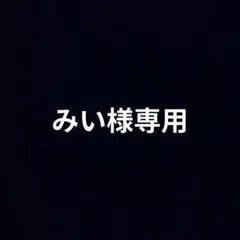 みい様専用　ごあいさつ
