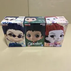 ハンターハンター Q posket レオリオ ゴン ヒソカ 3個セット