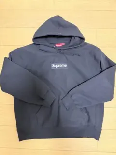 2025FWSupreme Box Logo Hooded Mサイズ ネイビー - メルカリ