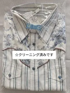 【中古】ikka イッカ メンズ 長袖デザインシャツのサムネイル