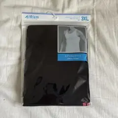 AIRism コットン タンクトップ 3XL ブラック