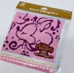 レア❤︎ Disneysea 　ミニーマウス 35周年クリスマス　ウォッシュタオル