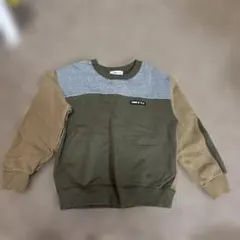 COMME CA FILLE カラーブロック トレーナー　120cm