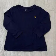 Ralphlauren ラルフローレン　長袖T ネイビー　90cm コットン