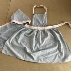 ハンドメイド　エプロンセット